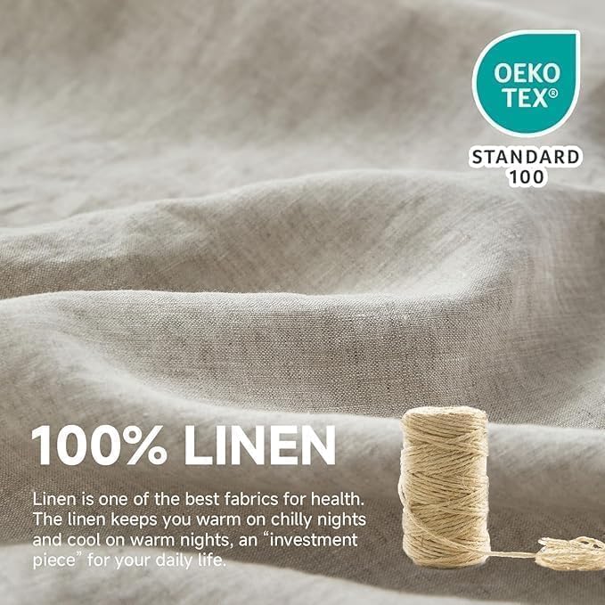 OEKO-TEX® 100% Linen Bedsheets