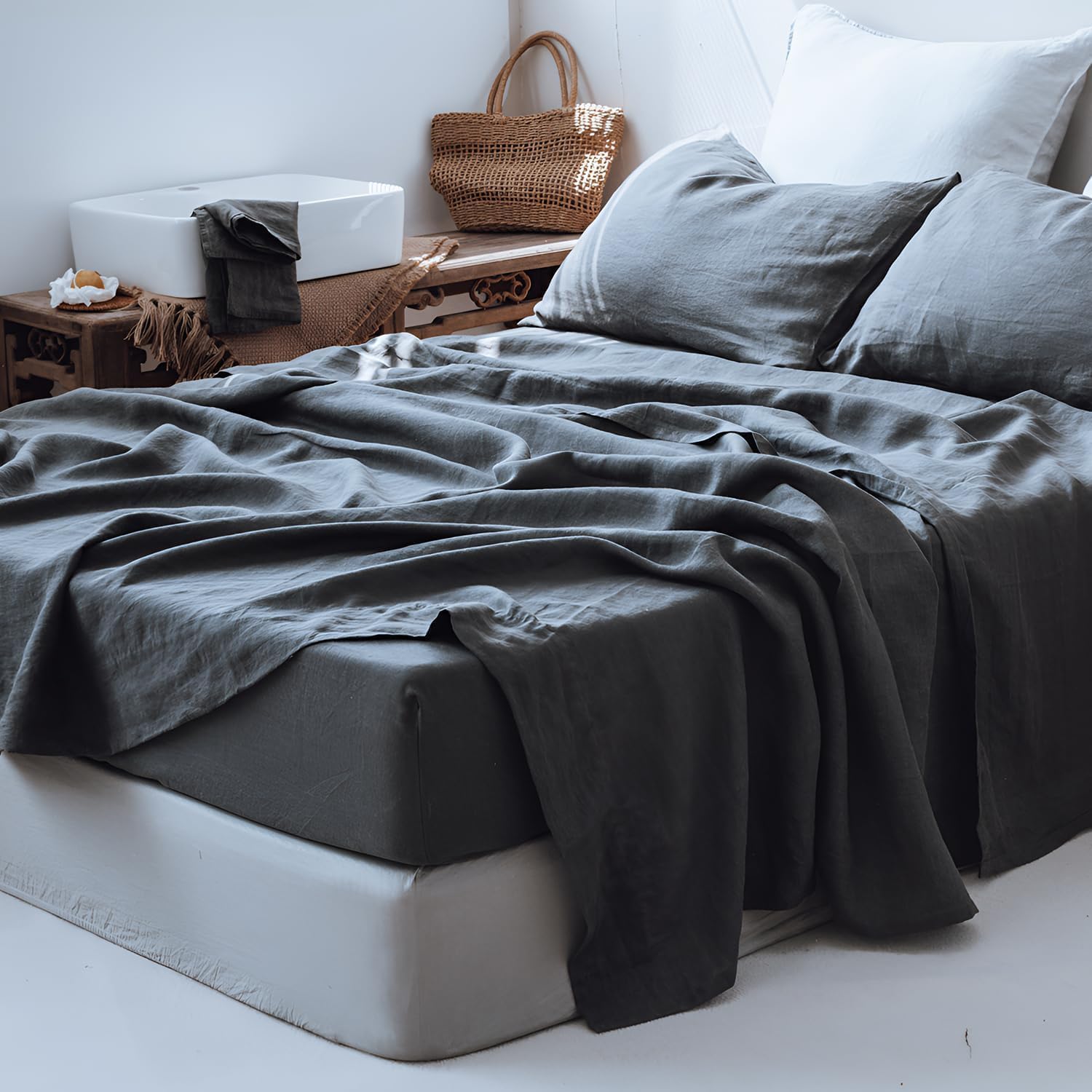 OEKO-TEX® 100% Linen Bedsheets