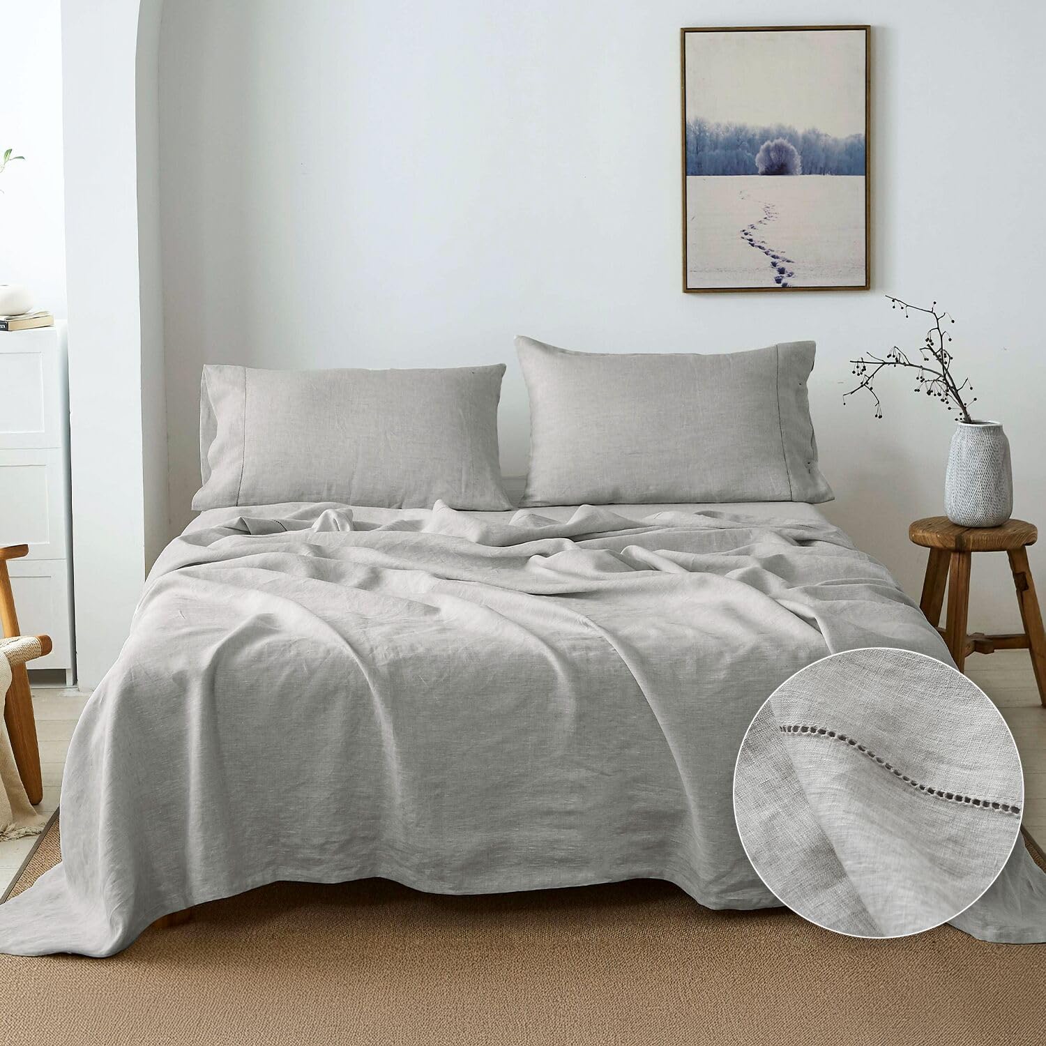OEKO-TEX® 100% Linen Bedsheets